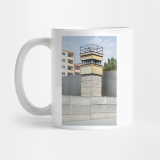 Former watchtower, Berlin Wall Memorial, Bernauer Strasse, Berlin Mug